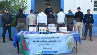 الأمن الحضري بدواودة يطيح بعصابة أحياء تثير الرعب و سط السكان